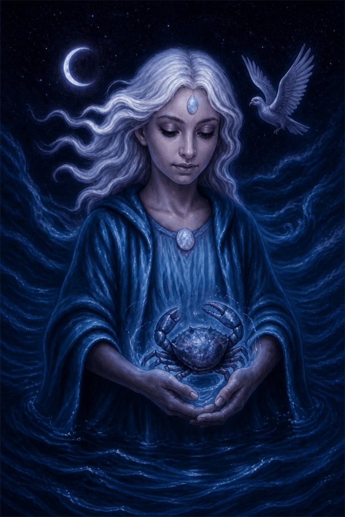 cancer zodiac card