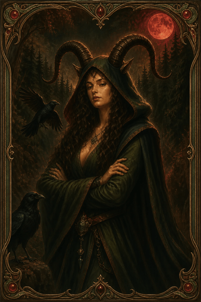 capricorn zodiac card