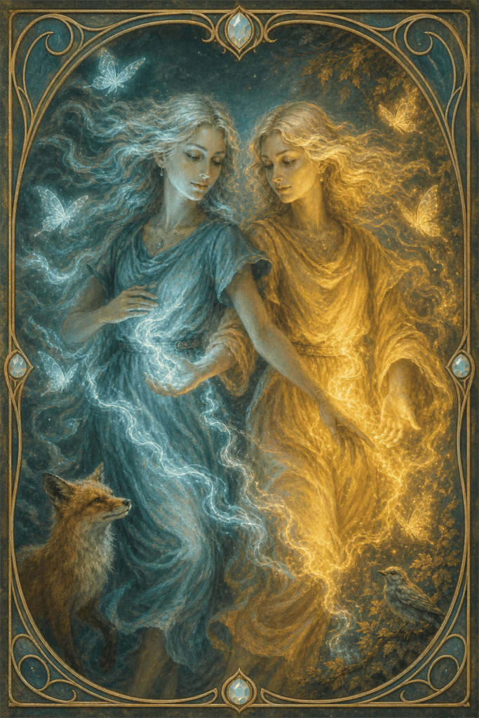 gemini zodiac card