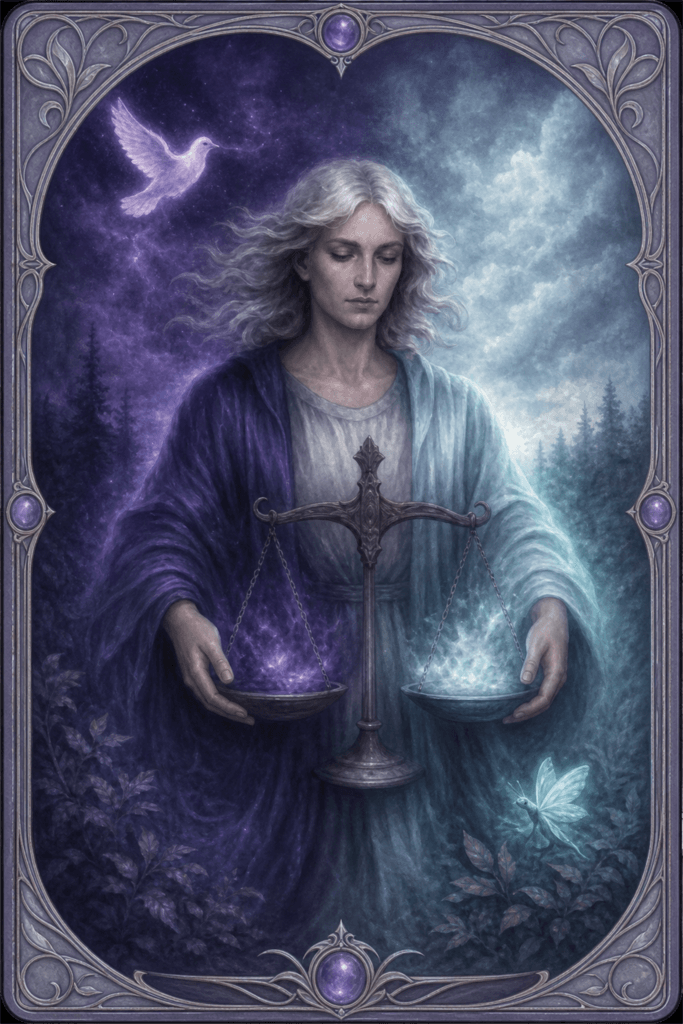 libra zodiac card