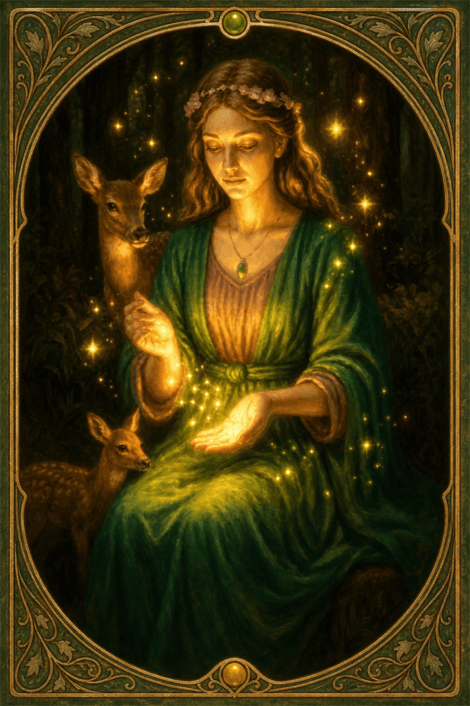 Virgo zodiac card